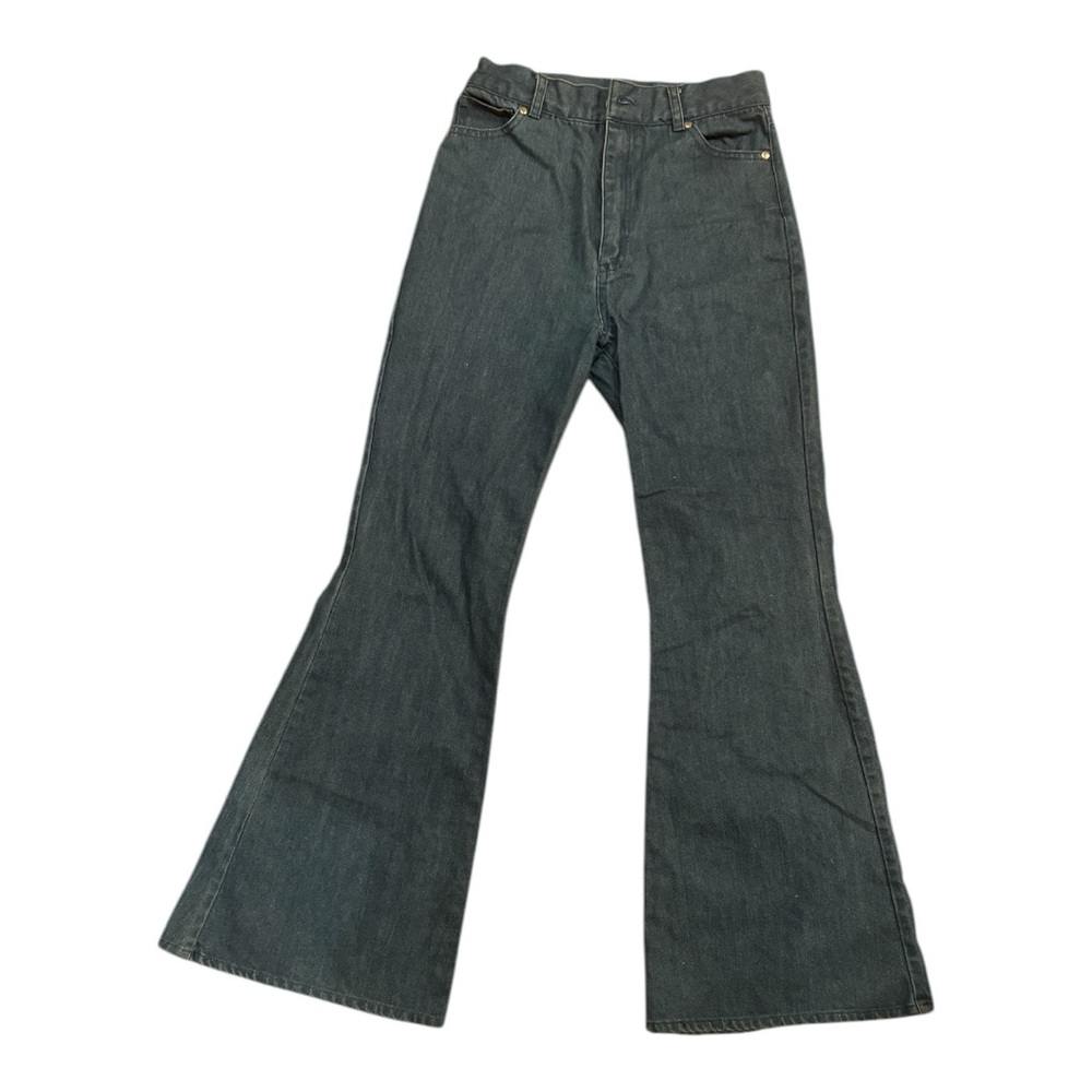 Hey life store Japanese denim flare bell bottom 24” waist